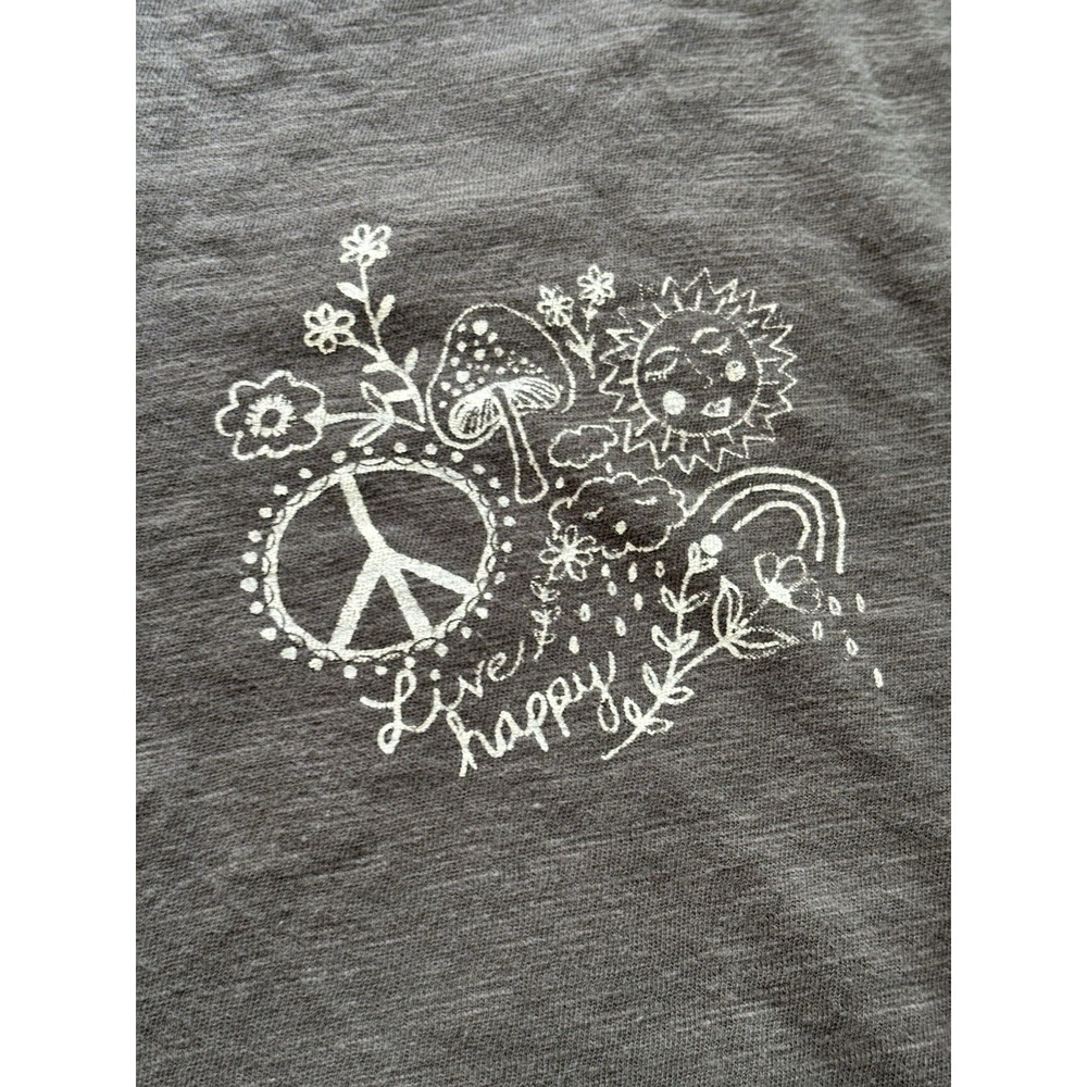 NATURAL LIFE Womens Long Sleeve Tshirt The Little Things 100% Cotton Granola -XL - Picture 6 of 9